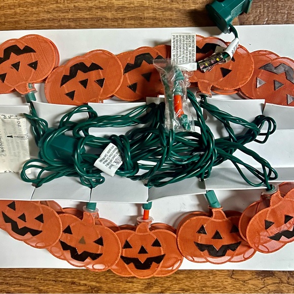 Roman Inc. • Halloween Light Set • Pumpkin • Ghost • 2 Boxes (20 Lights) • New - Picture 5 of 16